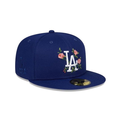 Los Angeles Dodgers Gorra | New Era MLB Bloom 59fifty Fitted Cap Mexico - Azules